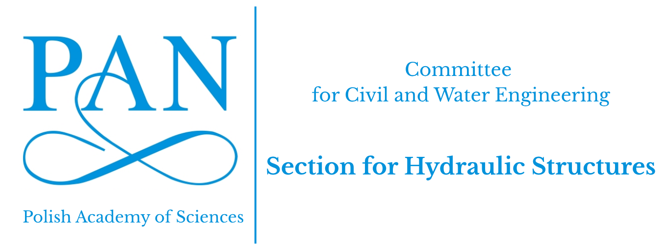 Logo Sekcji Konstrukcji Hydrotechnicznych KILiW PAN